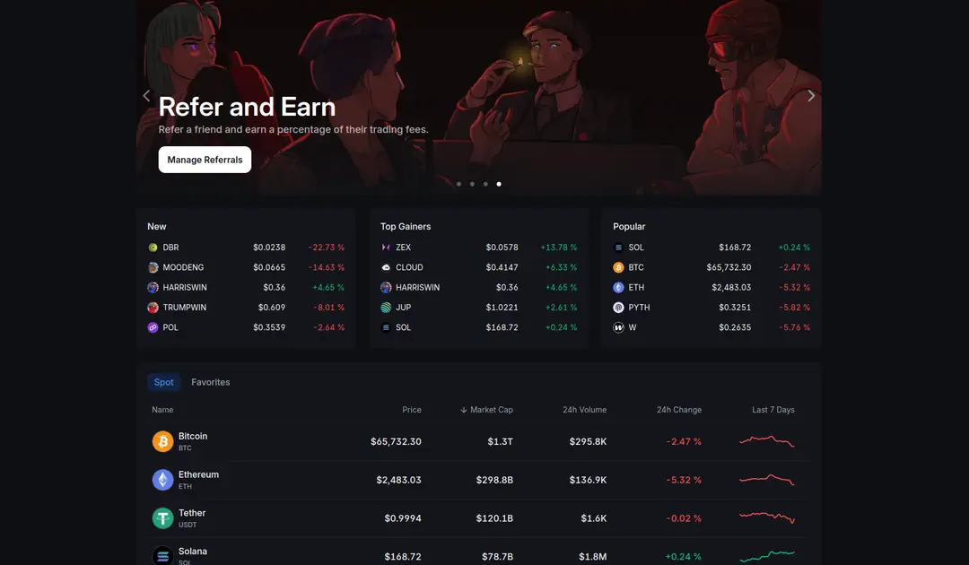 A Exchange Platform